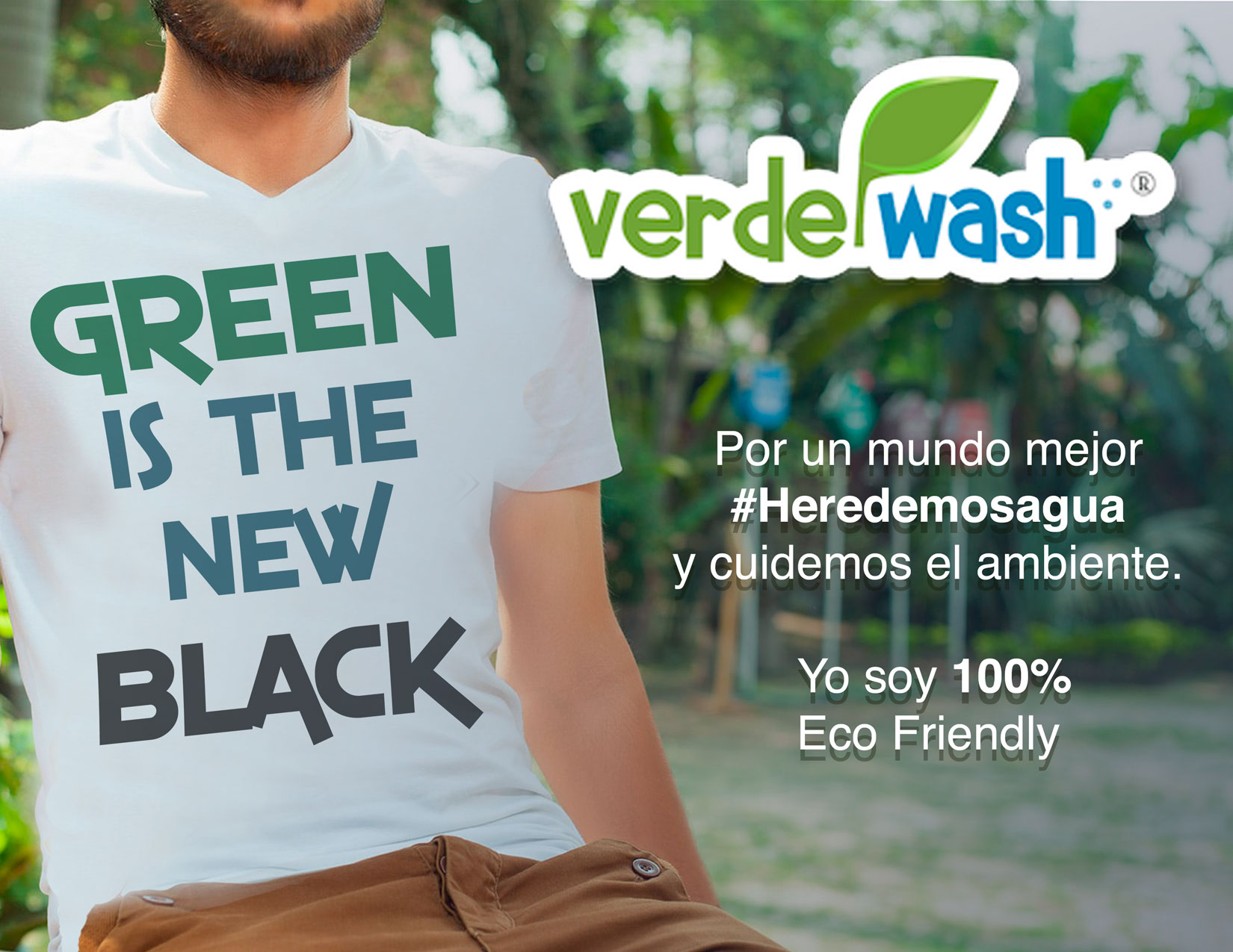 #MesVerdeWash #HeredemosAgua